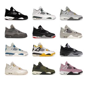 2024 New Jordan 4 (12 colors)  